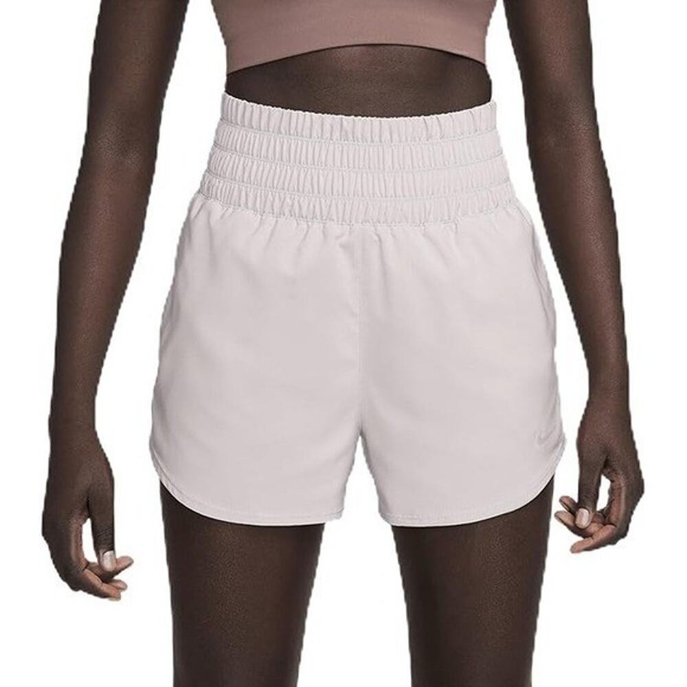 Nike One Dri-FIT Ultra High-Waisted 3" Brief-Lined Shorts Platinum Violet XS NWT